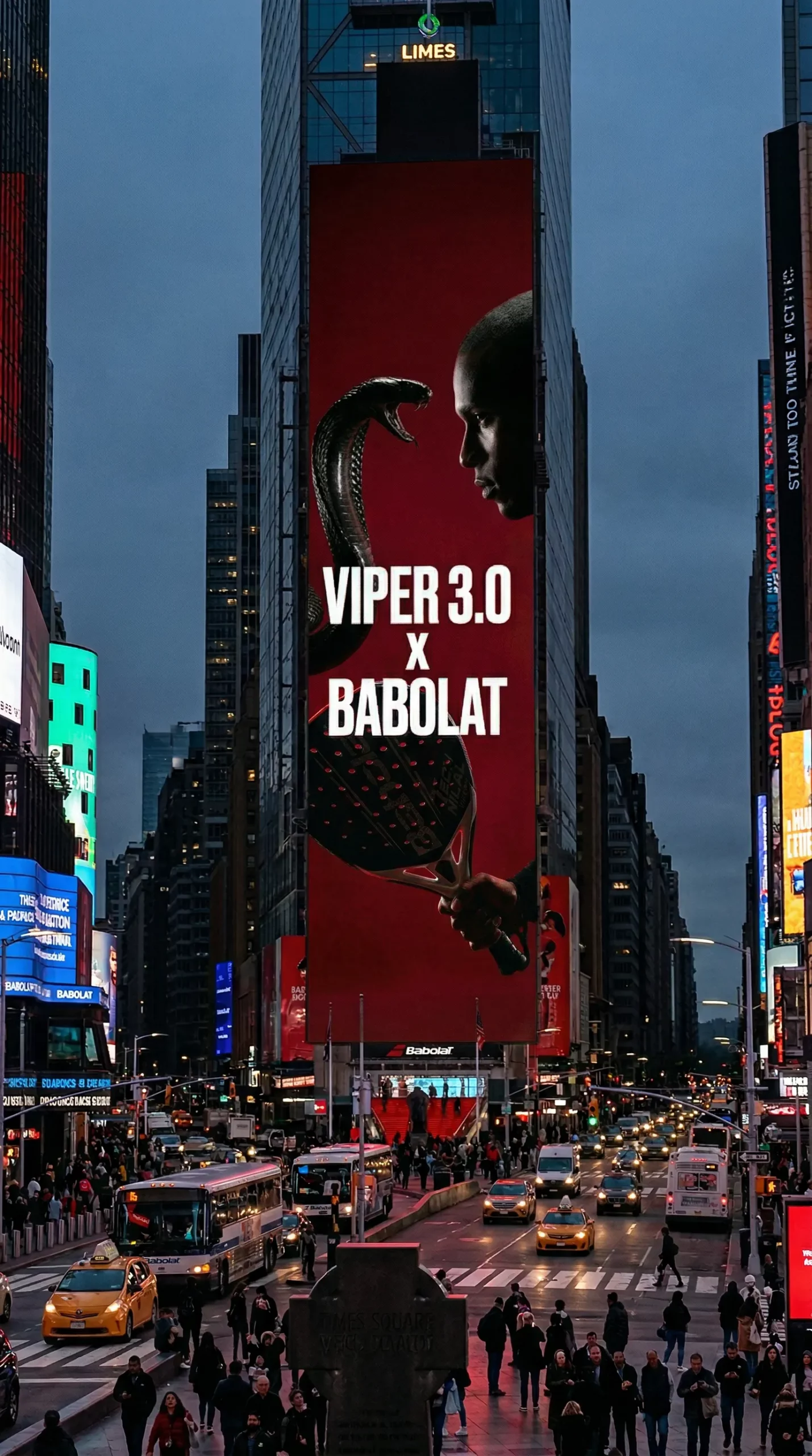 OOH Edificio Babolat Viper 3.0